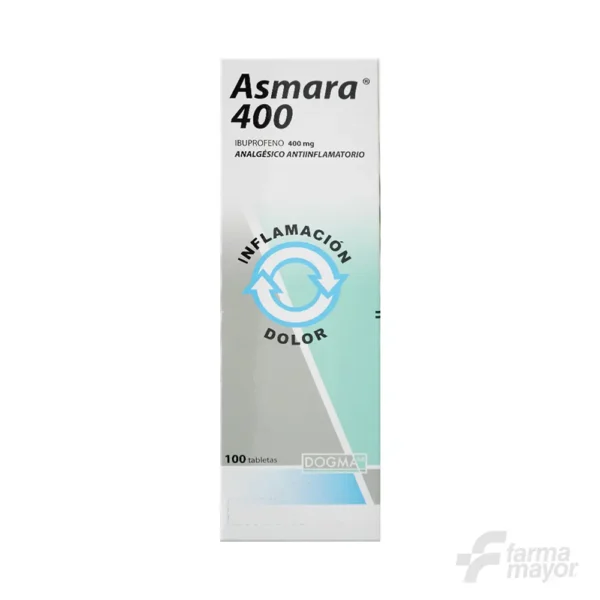 ASMARA TABLETAS 400MG X BLISTER DE 4 (CAJA 25 BLISTER)