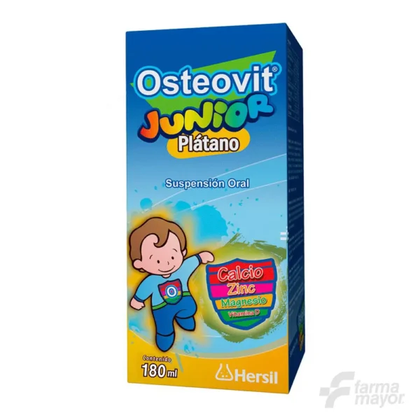 OSTEOVIT JUNIOR SUSP PLATANO X 180ML (HERSIL)