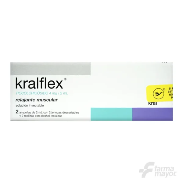 KRALFLEX SOLUCION INYECTABLE 4MG/2ML x 2