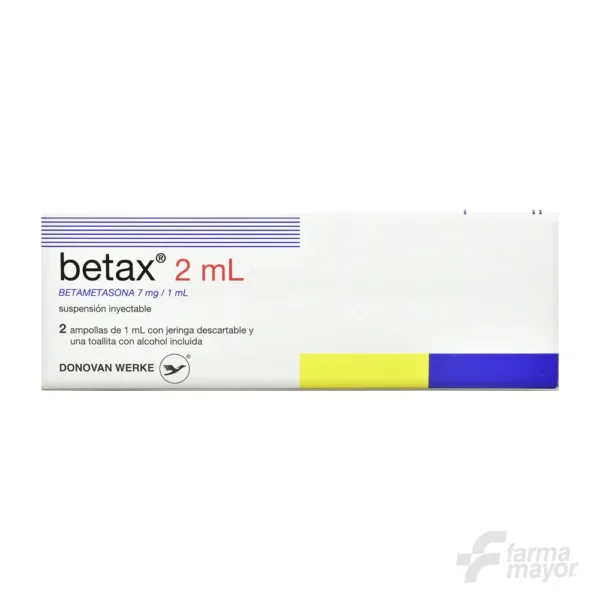 BETAX VIAL INYECTABLE 2ML (2amp x 1 ml)