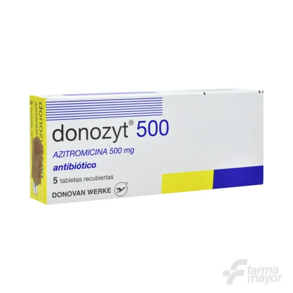 DONOZYT TABLETAS 500MG x 5