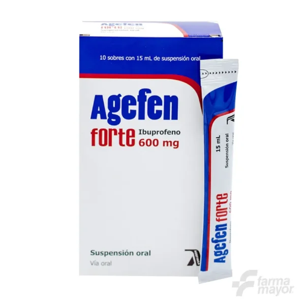 AGEFEN FORTE 600MG SOBRES BEBIBLES X 10