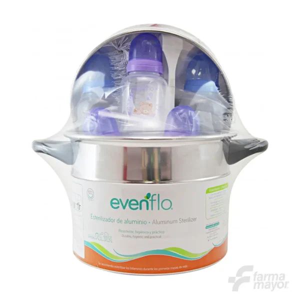 MINI ESTERILIZADOR EVENFLO CON ACCESORIOS X 1 (5117)