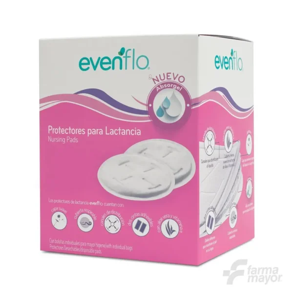 PROTECTORES DE LACTANCIA EVENFLO X 24 (6012)