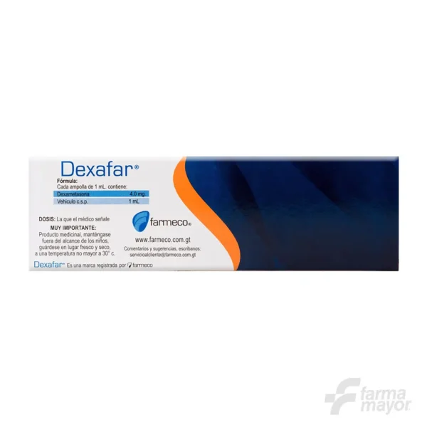 DEXAFAR INYECTADO 4MG/1ML X 1