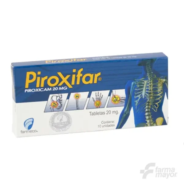 PIROXIFAR TABLETAS 20MG X 10