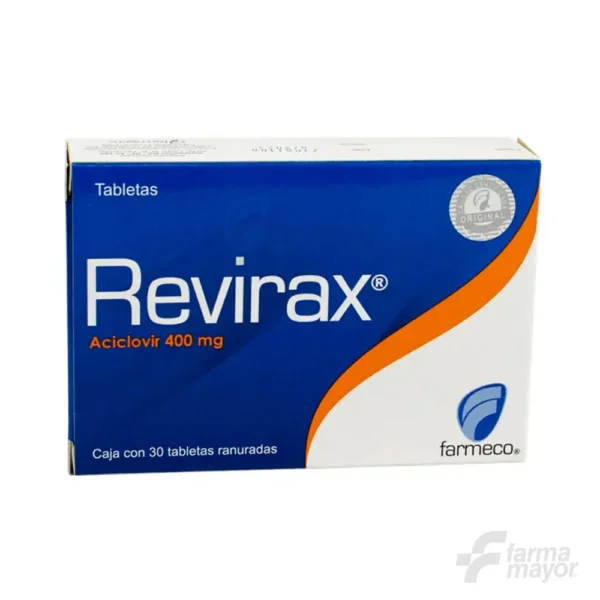 REVIRAX TABLETAS 400MG X 30