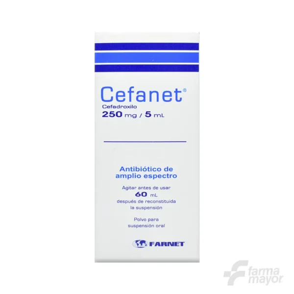 CEFANET SUSPENSION 250MG/5ML X 60ML