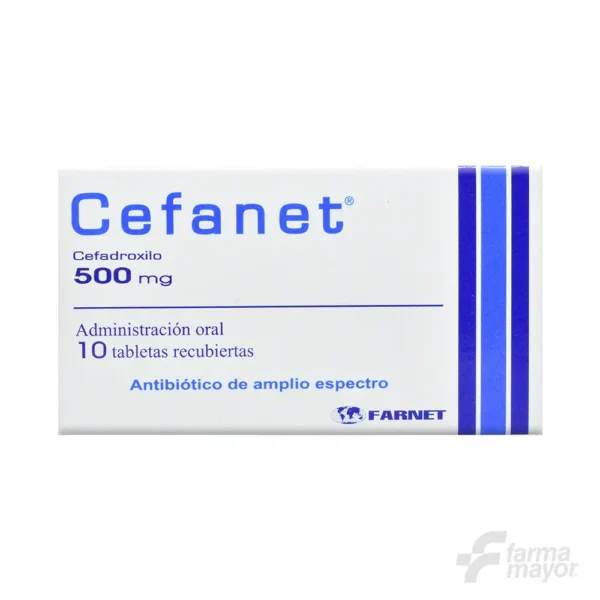 CEFANET TABLETAS 500MG X 10