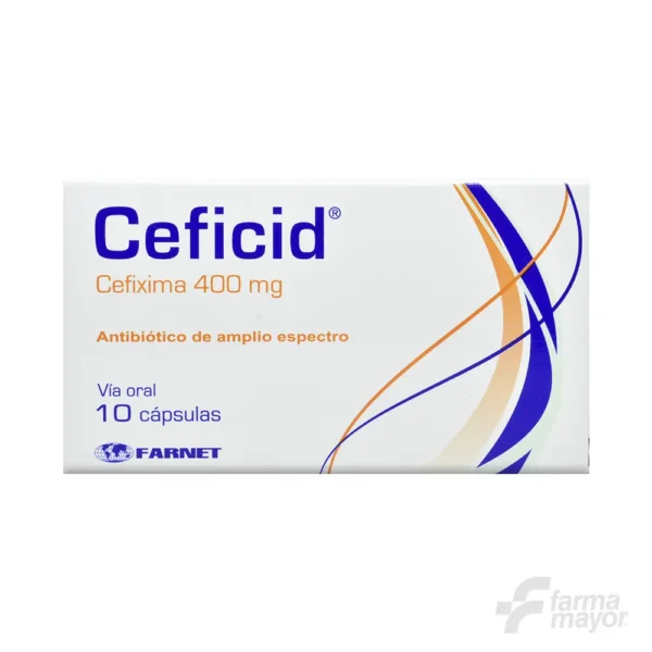 CEFICID CAPSULAS 400MG x 10