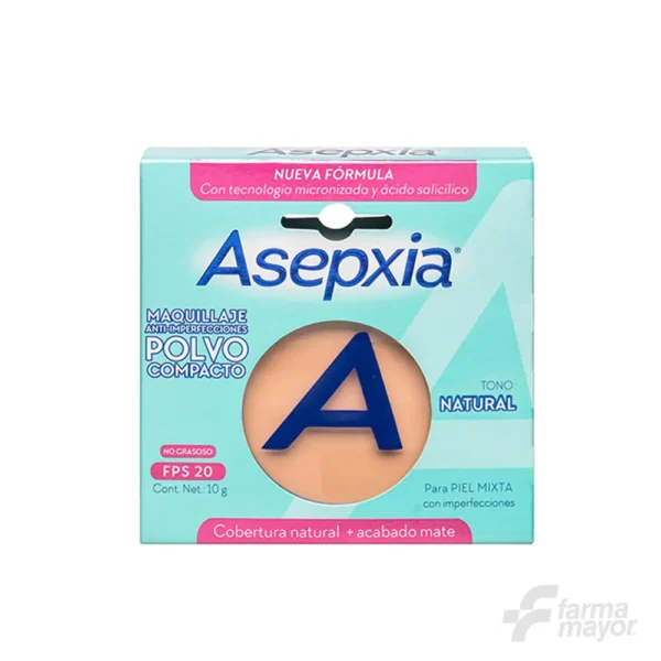 ASEPXIA MAQUILLAJE NATURAL 10G NP