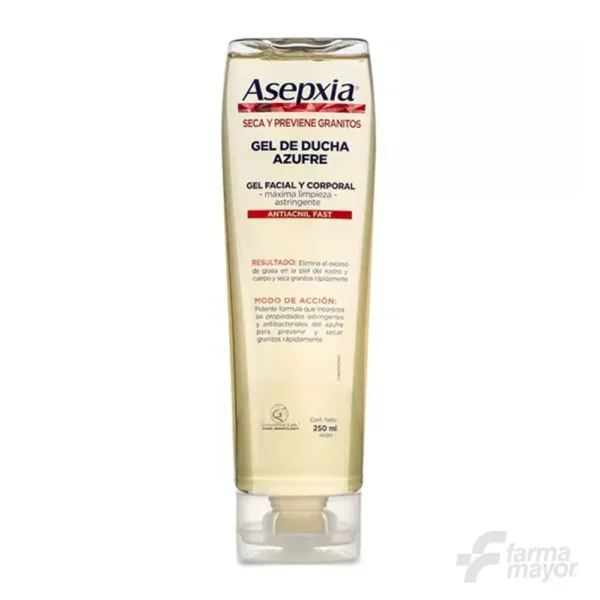 ASEPXIA REGADERA GEL CORPORAL AZUFRE