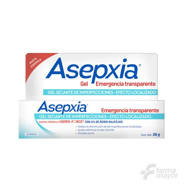 ASEPXIA GEL SPOT 28G (EMERGENCIA TRANSPARENTE)