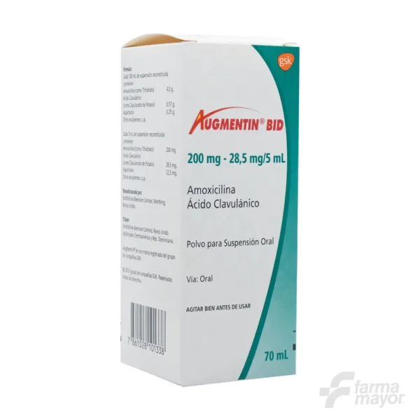 AUGMENTIN BID 200MG X 70ML