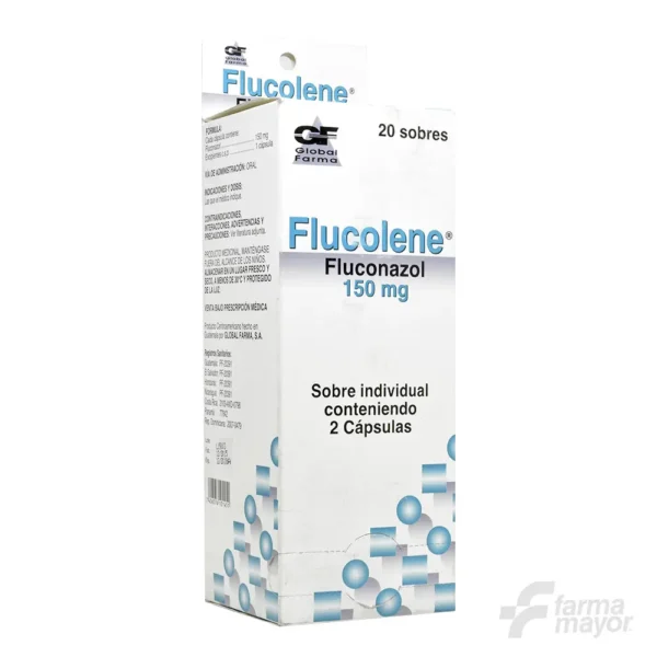 FLUCOLENE CAPSULAS 150MG X 2