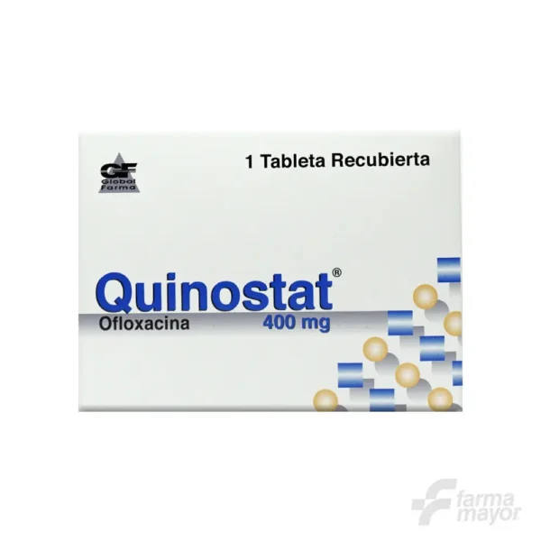 QUINOSTAT TABLETAS 400MG X UNIDAD (CAJA 20 UNIDADES)