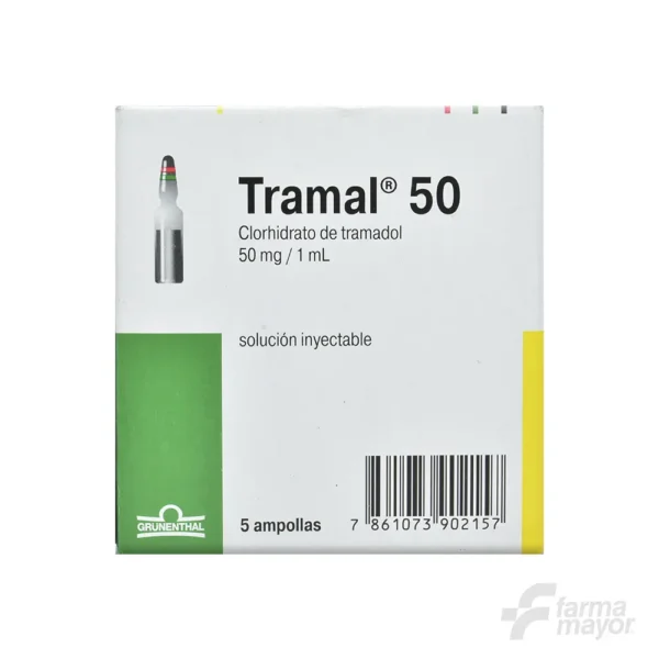 TRAMAL 50 MG X 5 AMP.