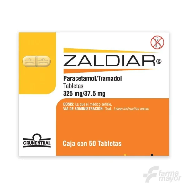 ZALDIAR COMPRIMIDOS 37.5/325MG X1 (CAJA 50 TAB)