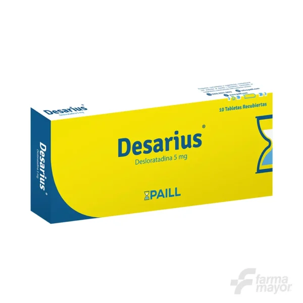 DESARIUS TABLETA 5 MG X 10