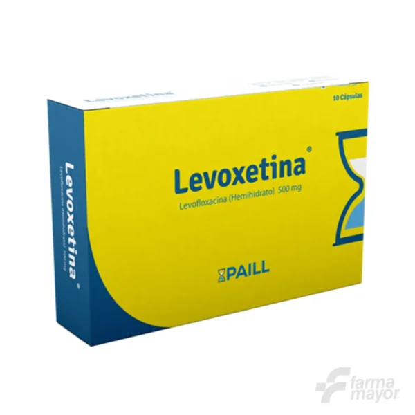 LEVOXETINA CAPSULAS 500MG X 10