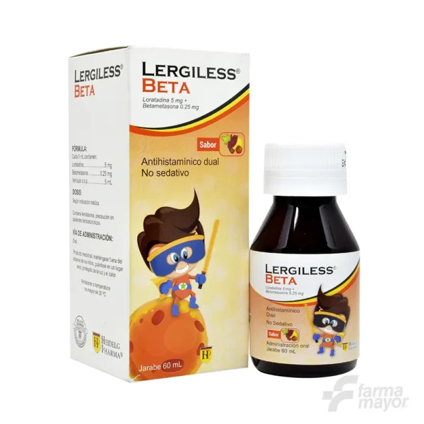 LERGILESS BETA JARABE X 60ML