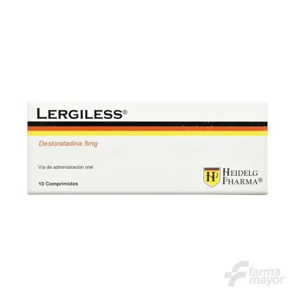 LERGILESS COMPRIMIDOS 5MG X 10