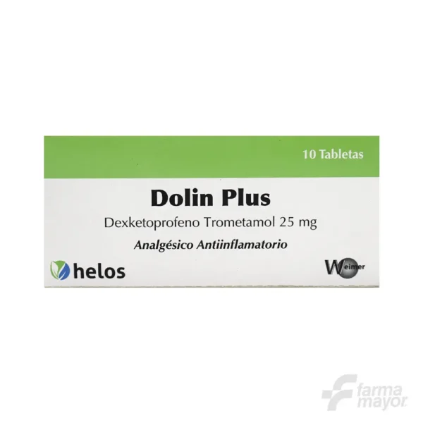 DOLIN PLUS TABLETA 25MG X 10