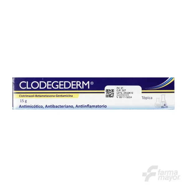 CLODEGEDERM CREMA TOPICA X 15 GRS