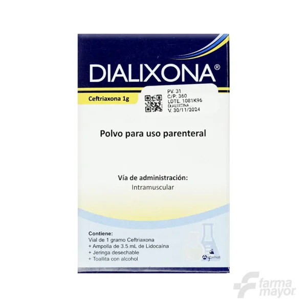 DIALIXONA INYECTABLE 1G x 1