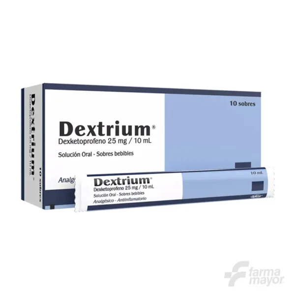 DEXTRIUM SUSPENSION SOBRES 25MG x 10