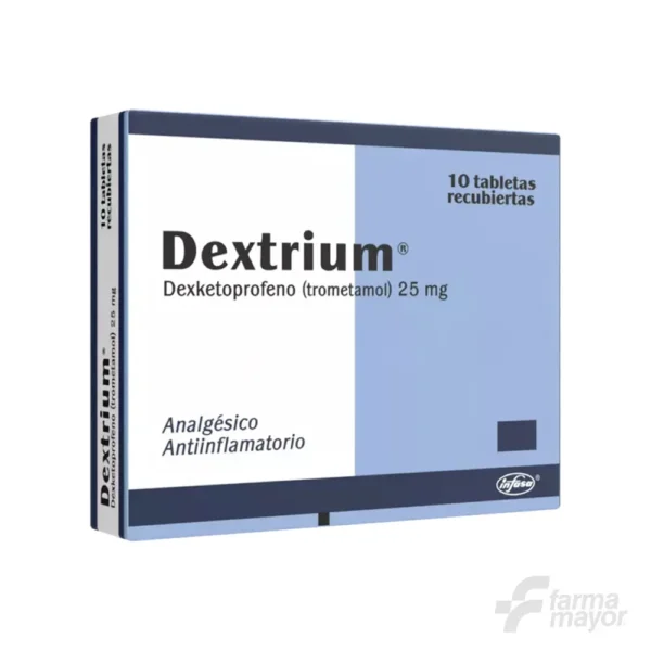 DEXTRIUM TABLETAS 25MG x 10