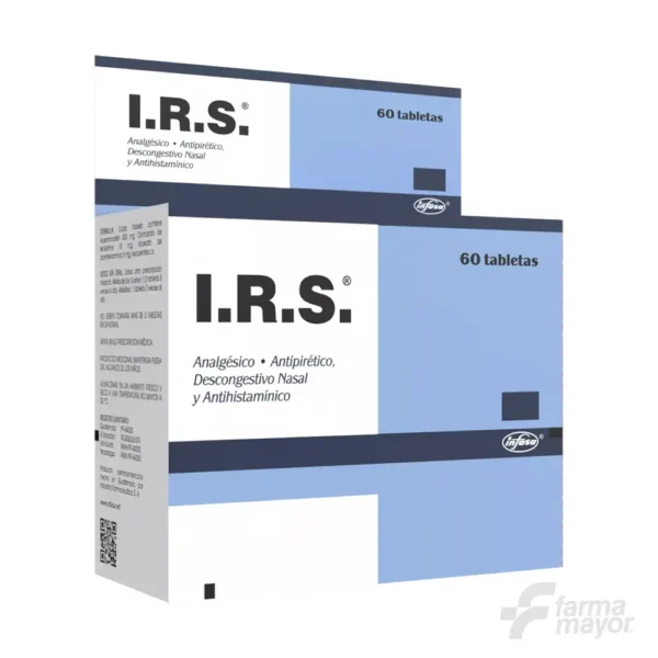 I.R.S. X 4TABS (CAJA 15 BLISTER)