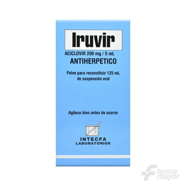 IRUVIR SUSPENSION 200/5 ML. X 125 ML.