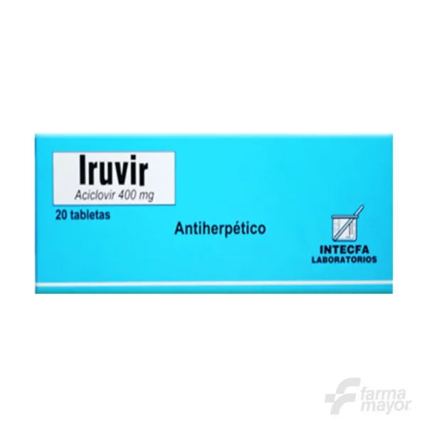 IRUVIR TABLETAS 400MG X 20