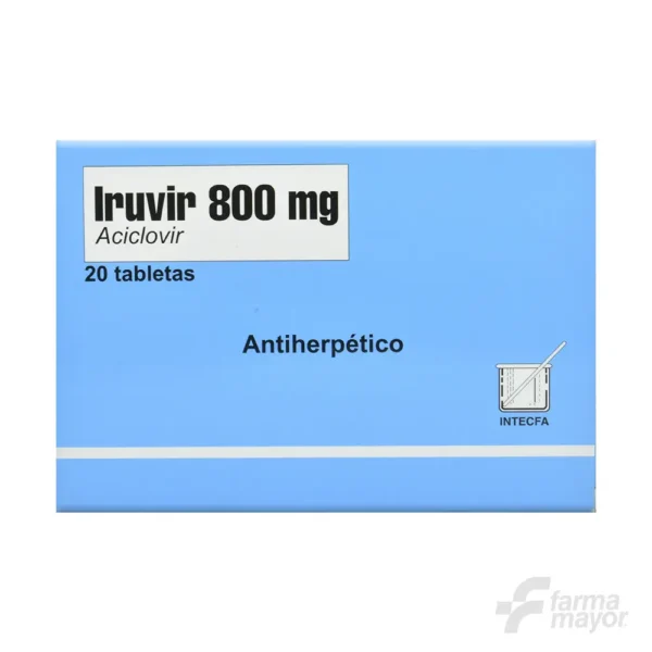 IRUVIR TABLETAS 800MG X 20