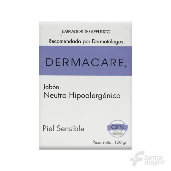 JABON HIPOALERGENICO DERMACARE X 100G