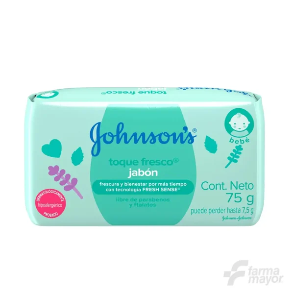 JABON J&J TOQUE FRESCO 75 GRAMOS