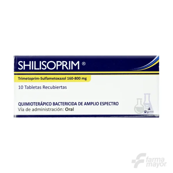 SHILISOPRIM TABLETA 160/800 MG X 10