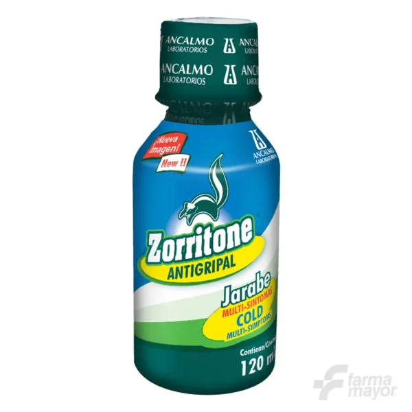 ZORRITONE JARABE ANTIGRIPAL COLD X 120ML