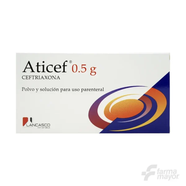 ATICEF AMPOLLA 500MG X 1