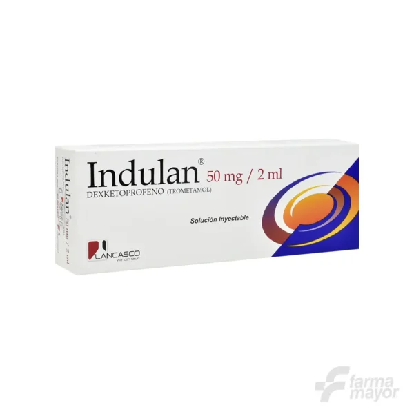 INDULAN AMPOLLA SOL INY 50MG/2ML X 1