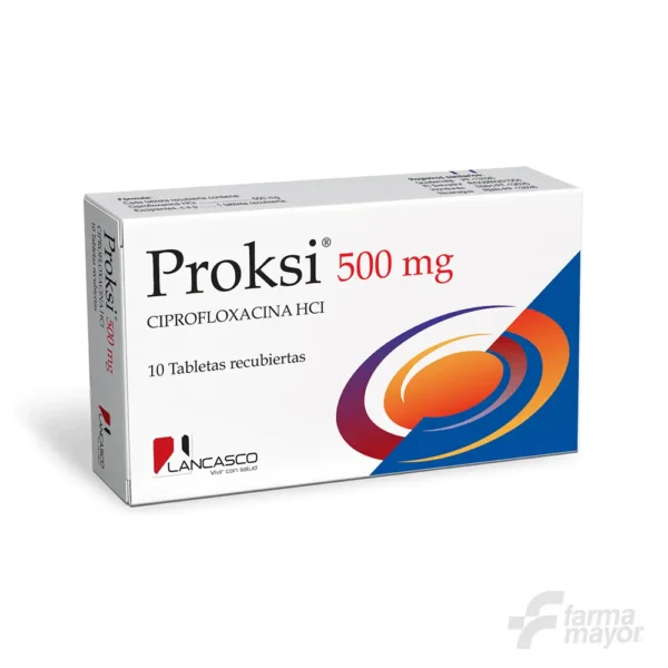 PROKSI 500 MG. CAJA 10 TABS.