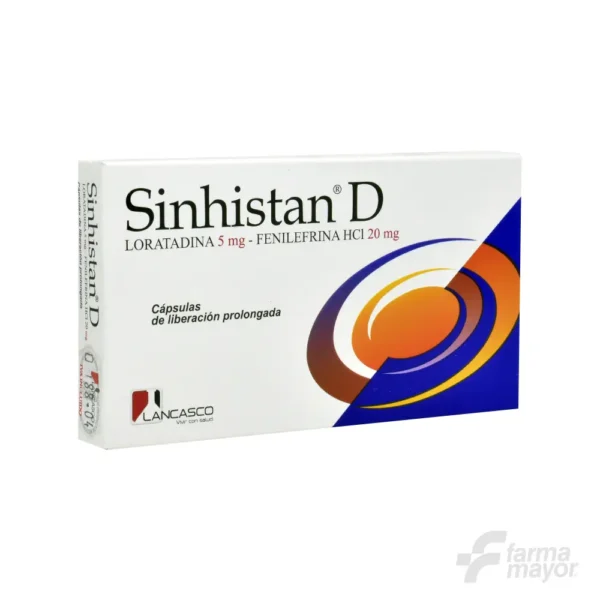 SINHISTAN D X 10 CAPSULAS