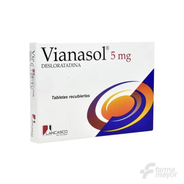 VIANASOL TABLETAS 5MG X 10