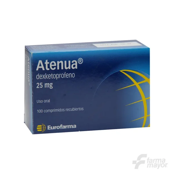 ATENUA COMPRIMIDOS 25MG X 1 (CAJA 100 UNUDADES)