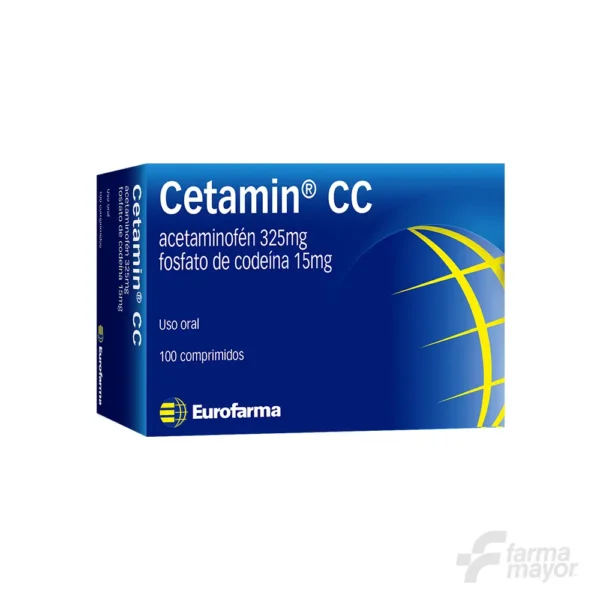 CETAMIN CC COMPRIMIDOS x 1 (CAJA DE 100 UNIDADES)