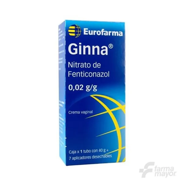 GINNA CREMA VAGINAL X 40G (7 Aplicadores)