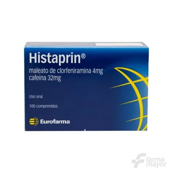 HISTAPRIN COMPRIMIDOS X 1 (CAJA 100 UNIDADES)