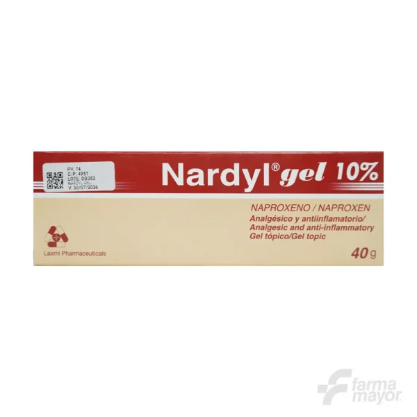 NARDYL GEL AL 10% X 40 GRS