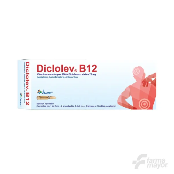 DICLOLEV B12 AMPOLLA X 2 KIT PACK